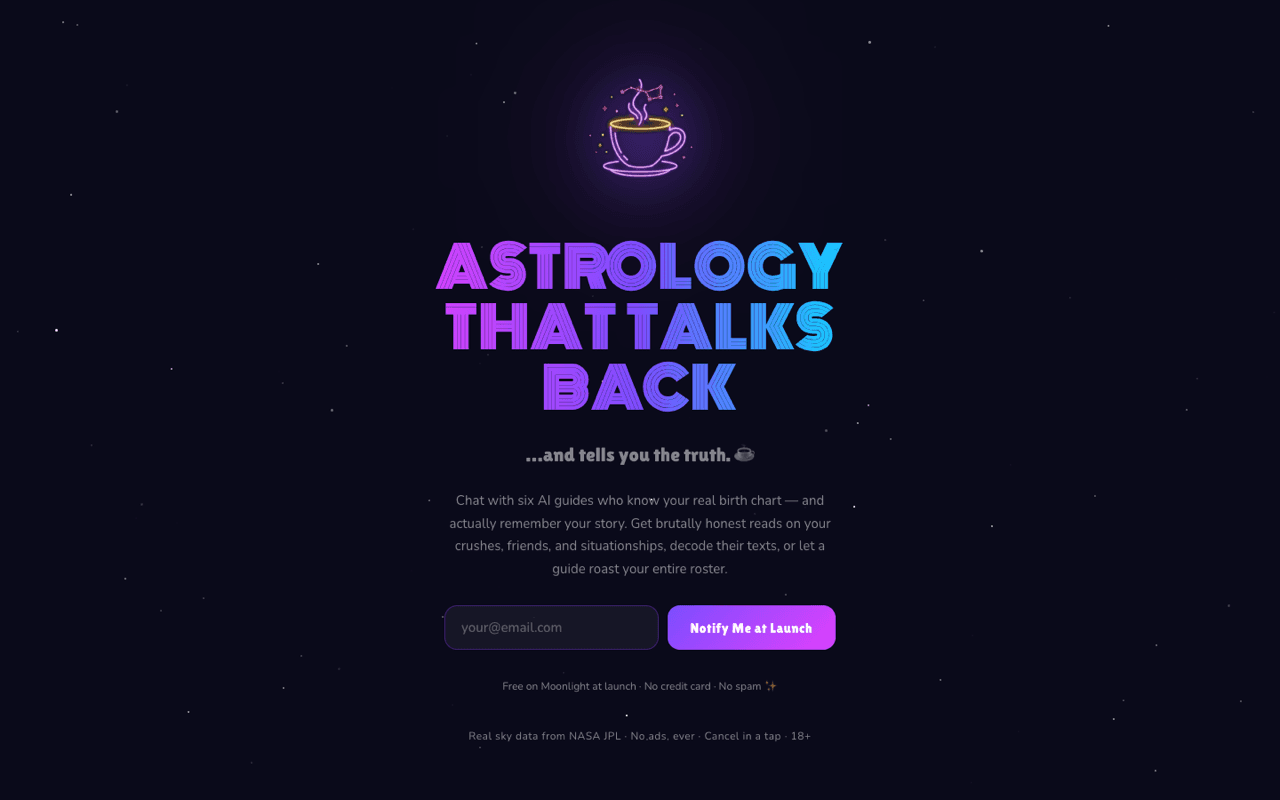 Cosmic Tea preview